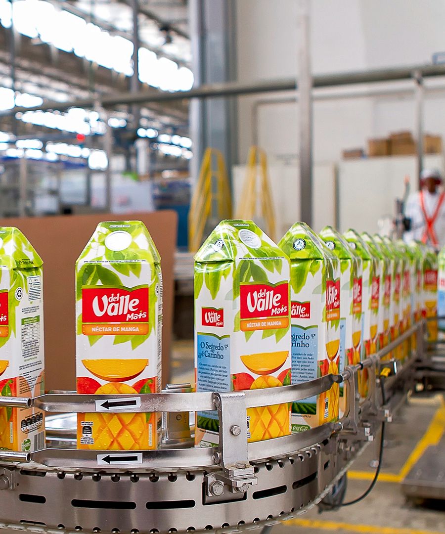 Fotografia Industrial – Linha de Produção Del Valle — Produção de banco de imagens personalizado para Leão