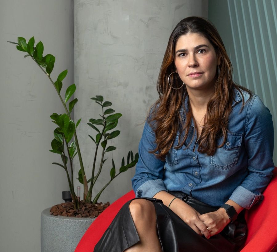 Retrato Corporativo - Cristina Caresia - CHO da Construtora Tenda — Produção de imagens para relatório ESG